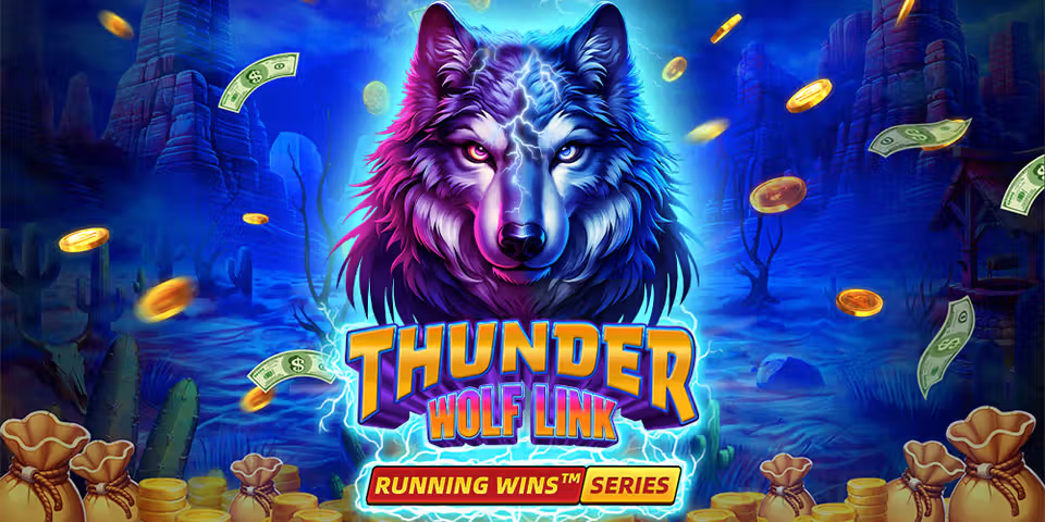 Thunder Wolf Link by Fugaso, available for your casino platform