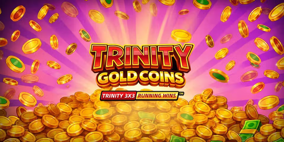 Trinity Gold Coins RUNNING WINS™ by Fugaso, available for your casino platform