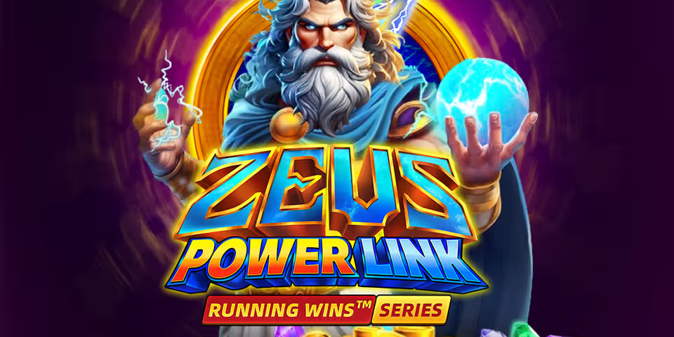 Zeus Power Link: RUNNING WINS by Fugaso, available for your casino platform