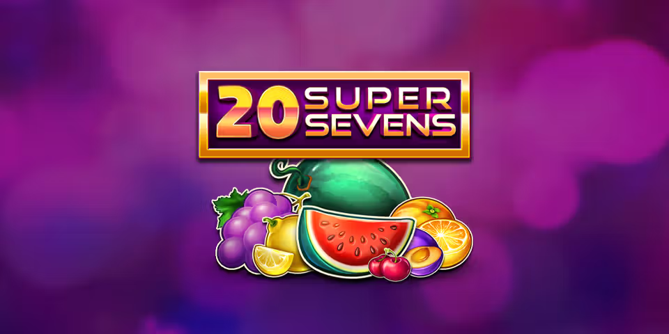 20 Super Sevens by GameArt, available for your casino platform