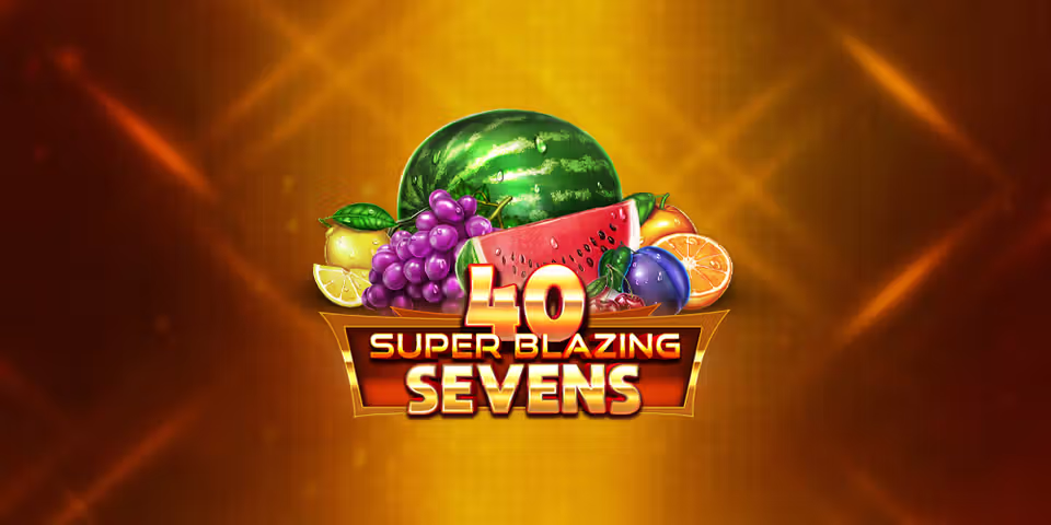 40 Super Blazing Sevens by GameArt, available for your casino platform