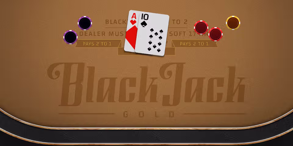 Blackjack Gold by GameArt, available for your casino platform