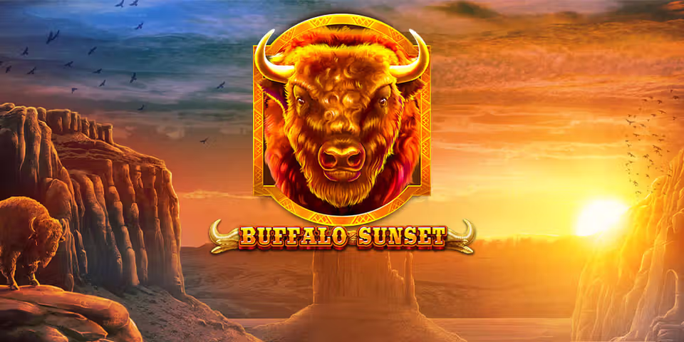 Buffalo Sunset by GameArt, available for your casino platform