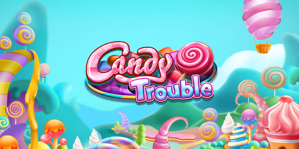 Candy Trouble by GameArt, available for your casino platform