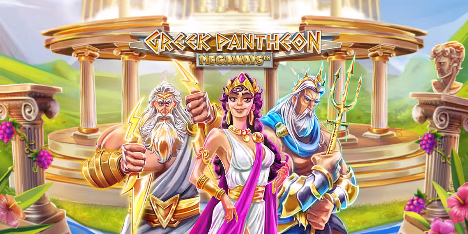 Greek Pantheon Megaways by GameArt, available for your casino platform