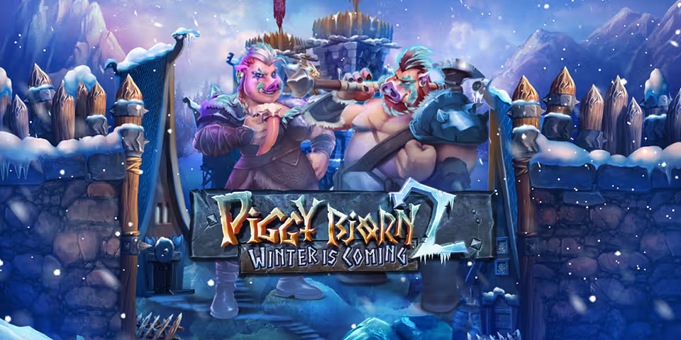 Piggy Bjorn 2 - Winter is Coming by GameArt, available for your casino platform