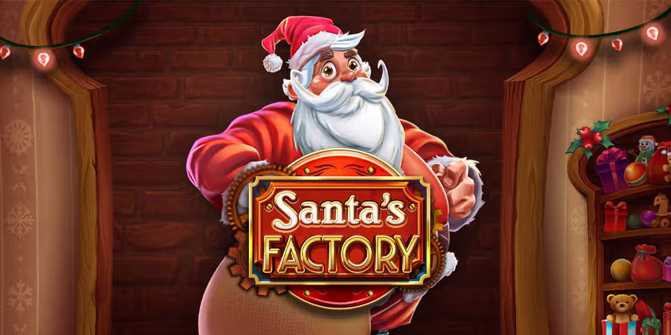 Santa's Factory by GameArt, available for your casino platform