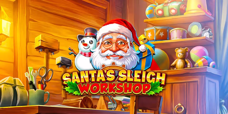Santa’s Sleigh Workshop by GameArt, available to add to your casino platform