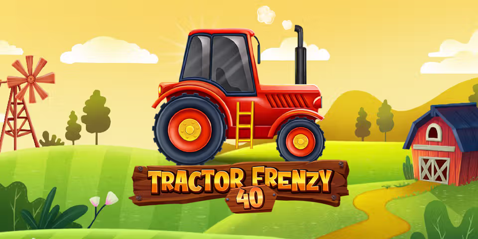 Tractor Frenzy 40 by GameArt, available for your casino platform