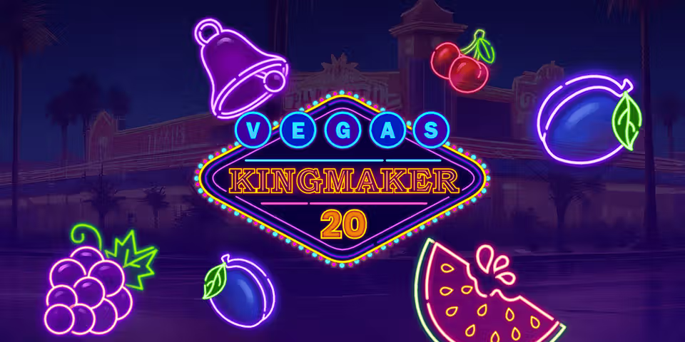 Vegas Kingmaker 20 by GameArt, available for your casino platform