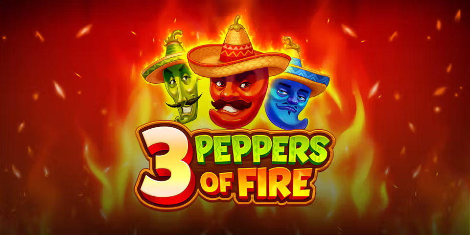 3 Peppers of Fire by Gamebeat, available to add to your casino platform