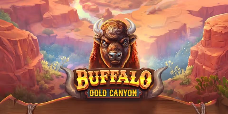 Buffalo Gold Canyon by Gamebeat, available for your casino platform