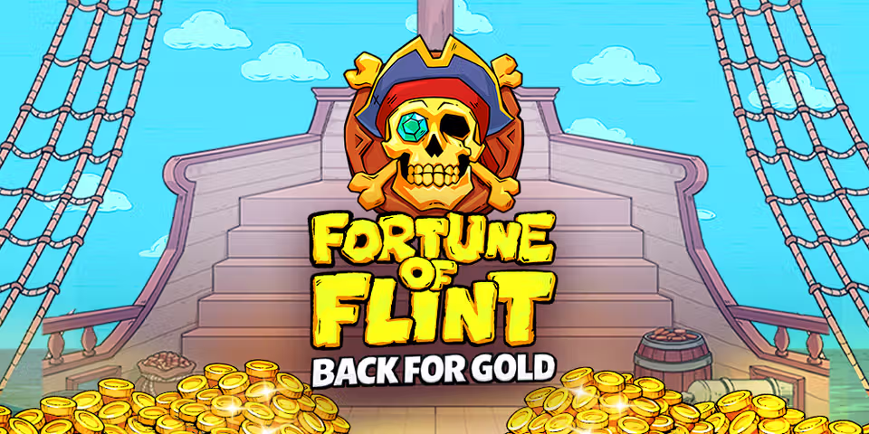 Fortune of Flint: Back for Gold by Gamebeat, available for your casino platform