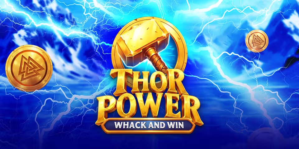 Thor Power: Whack & Win by Gamebeat, available for your casino platform