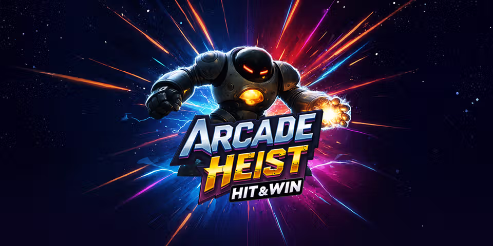 Arcade Heist Hit & Win by Golden Race, available for your casino platform