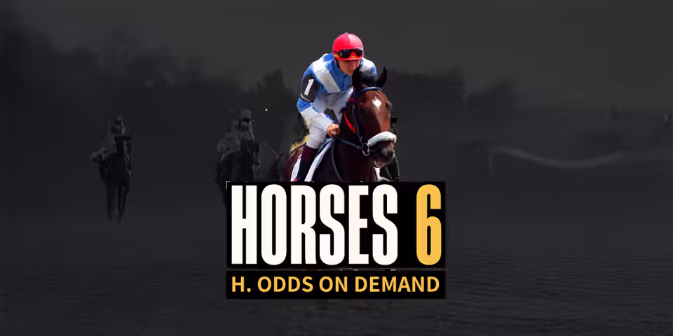 Horses 6 H. Odds On Demand by Golden Race, available for your casino platform