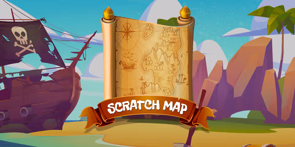 Scratch Map by Galaxsys, available for your casino platform