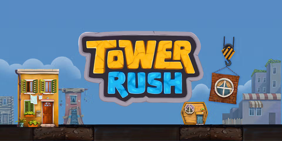 Tower Rush by Galaxsys, available for your casino platform