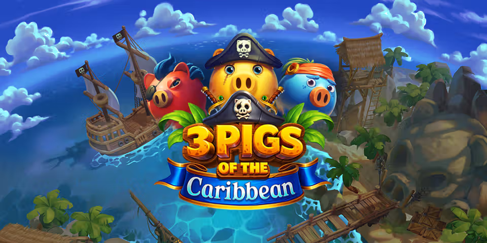 3 Pigs of the Caribbean by Gaming Corps, available for your casino platform