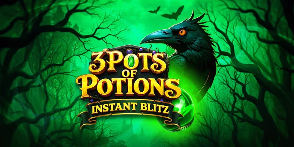 3 Pots of Potions Instant Blitz by Gaming Corps, available for your casino platform