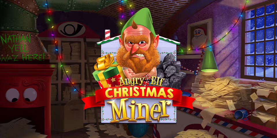 Angry Elf Christmas Miner by Gaming Corps, available for your casino platform