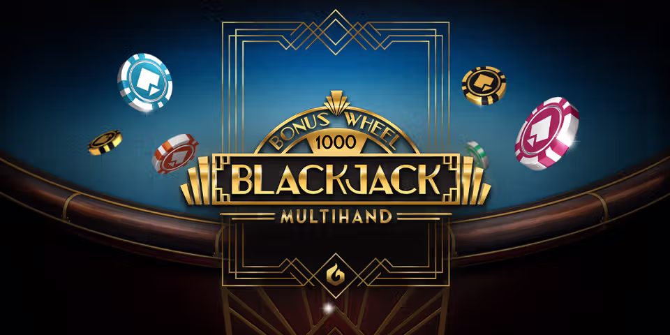Blackjack Bonus Wheel 1000 by Gaming Corps, available for your casino platform