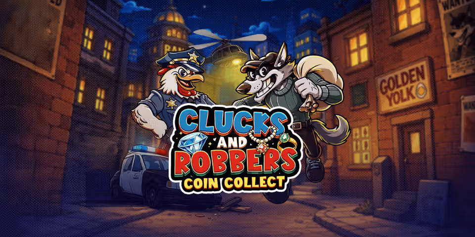 Clucks and Robbers by Gaming Corps, available for your casino platform