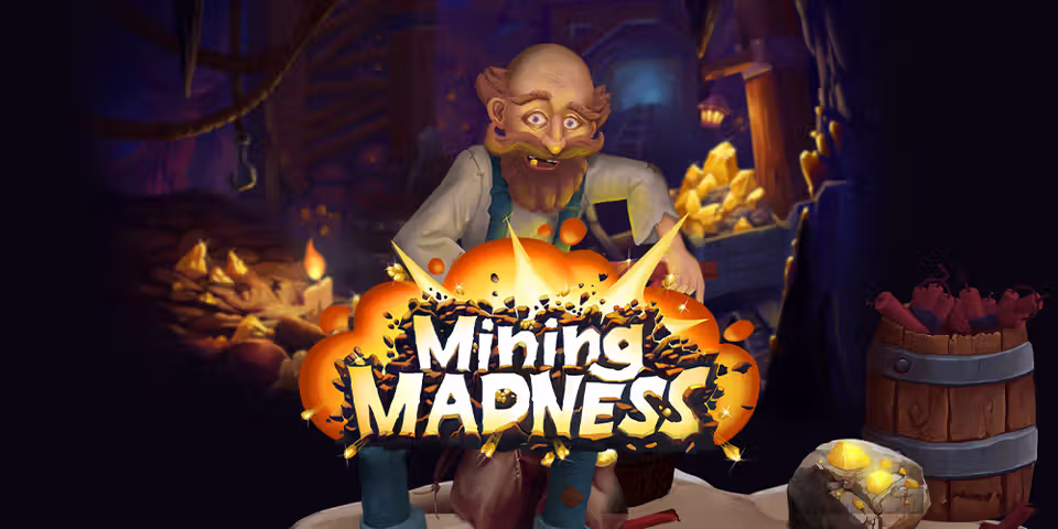 Mining Madness by Gaming Corps, available for your casino platform