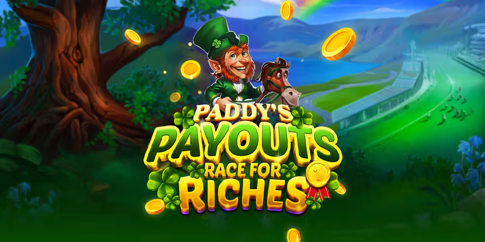 Paddy's Payouts Race for Riches by Gaming Corps, available for your casino platform