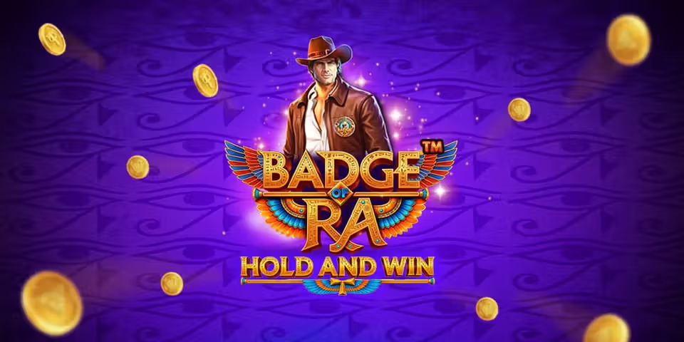 Badge of Ra Hold and Win by GameTimeTec, available for your casino platform