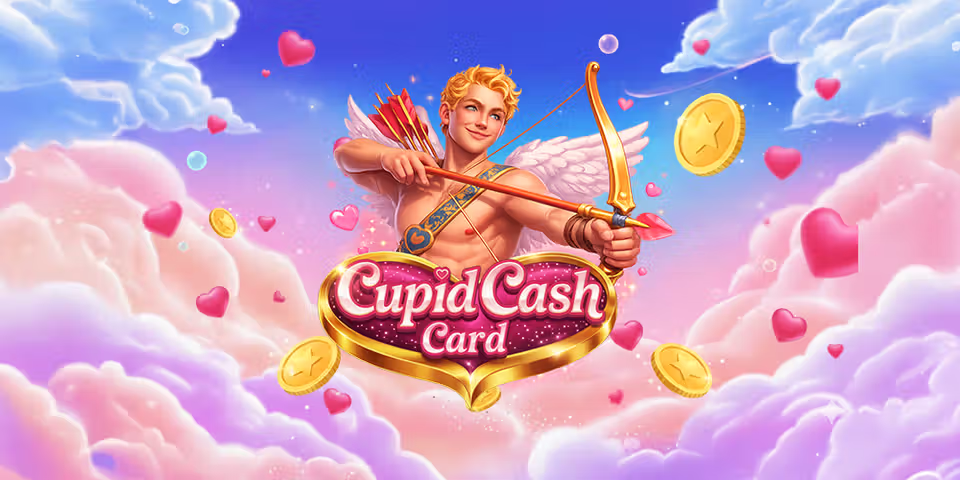 Cupid Cash Card by GameTimeTec, available for your casino platform