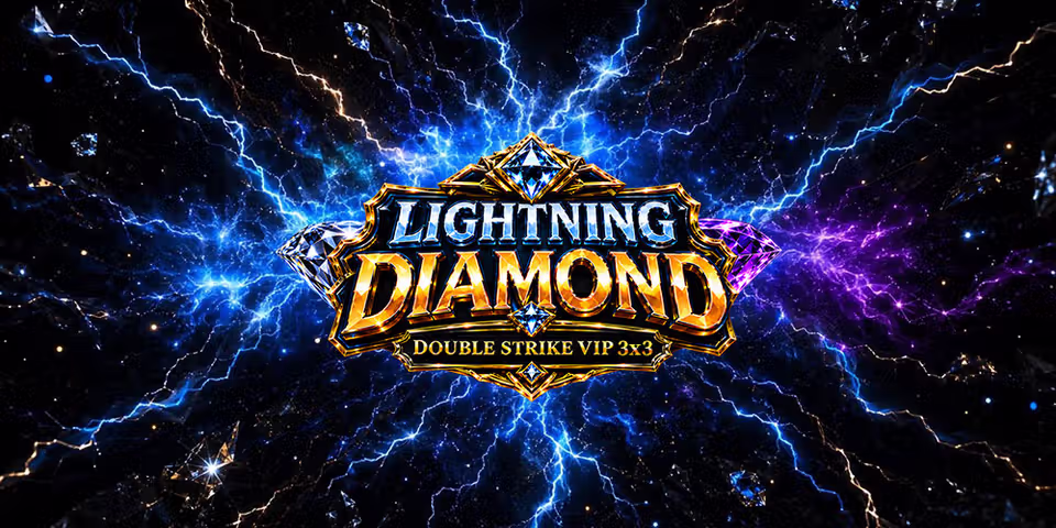 Lightning Diamond Double Strike VIP 3x3 by GameTimeTec, available for your casino platform