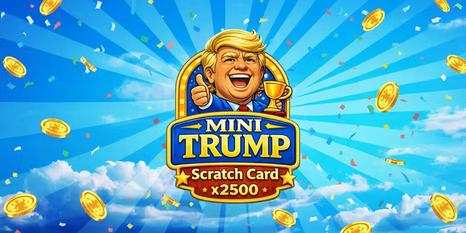 Mini Trump Scratch Card by GameTimeTec, available for your casino platform