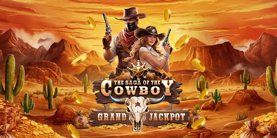 The Saga of the Cowboy by GameTimeTec, available for your casino platform