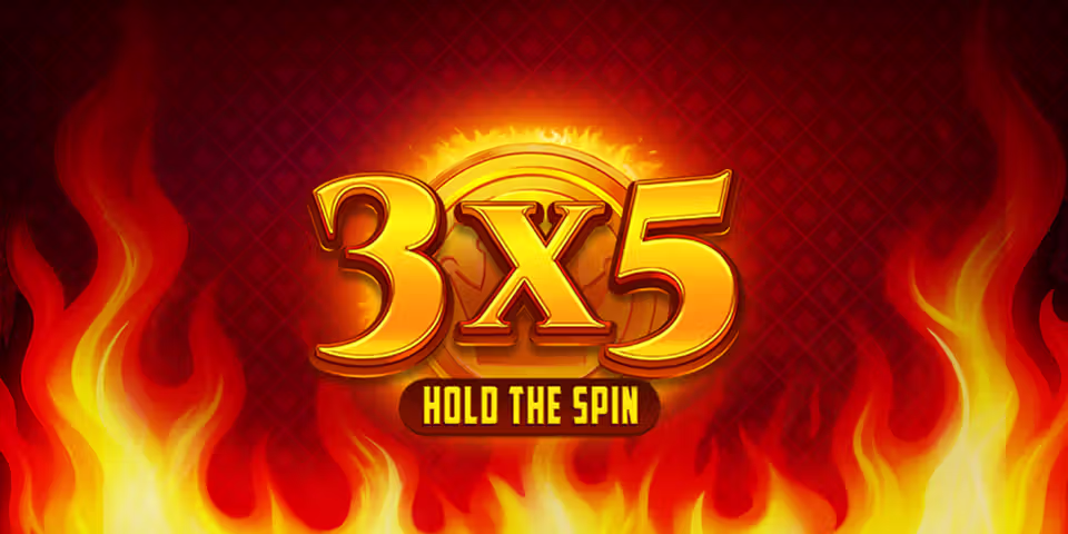 3×5 Hold the Spin by Gamzix, available for your casino platform