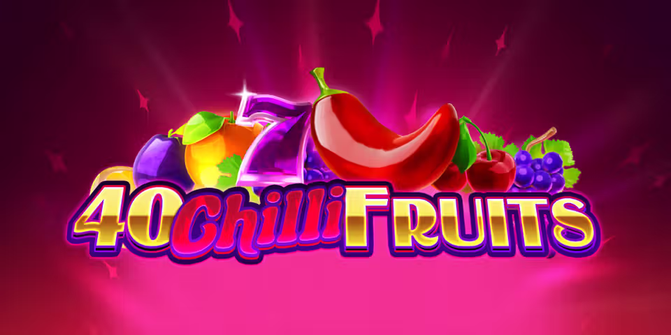 40 Chilli Fruits by Gamzix, available for your casino platform