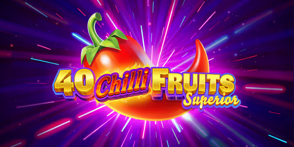 40 Chilli Fruits Superior by Gamzix, available for your casino platform