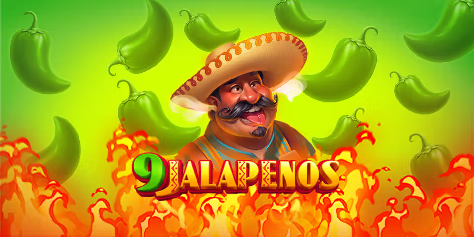 9 Jalapenos by Gamzix, available for your casino platform