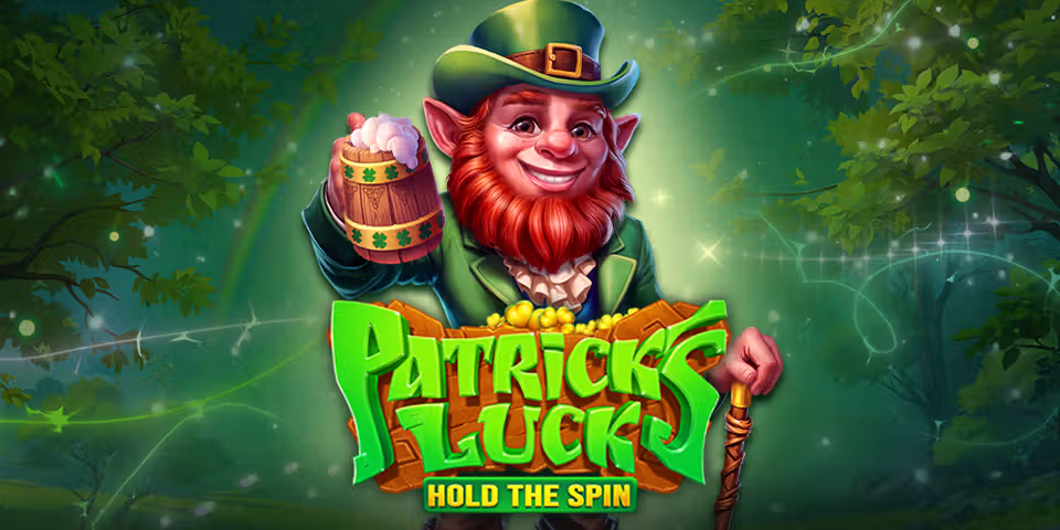 Patrick’s Luck: Hold The Spin by Gamzix, available for your casino platform
