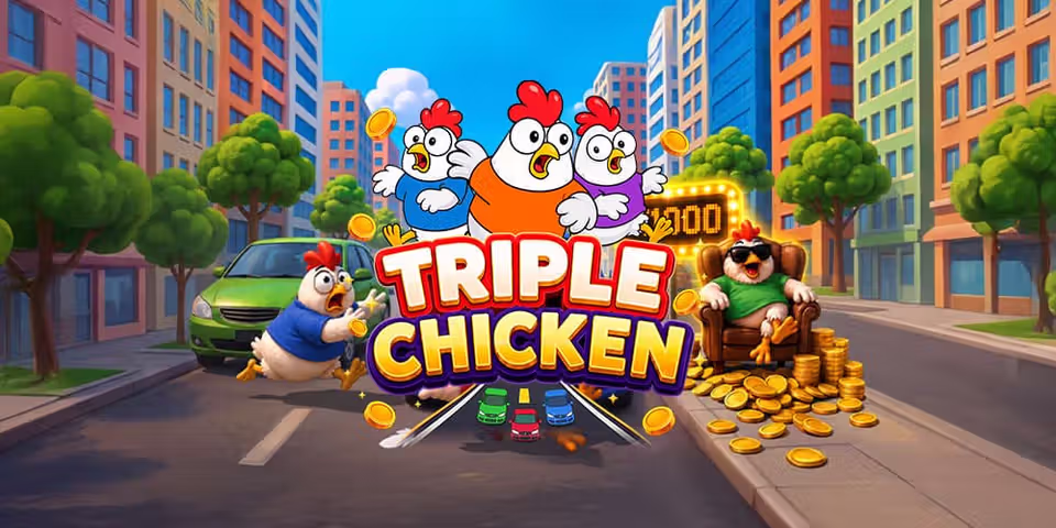 Triple Chicken by Gamzix, available for your casino platform