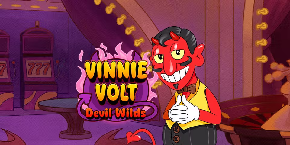 Vinnie Volt: Devil Wilds by Gamzix, available for your casino platform