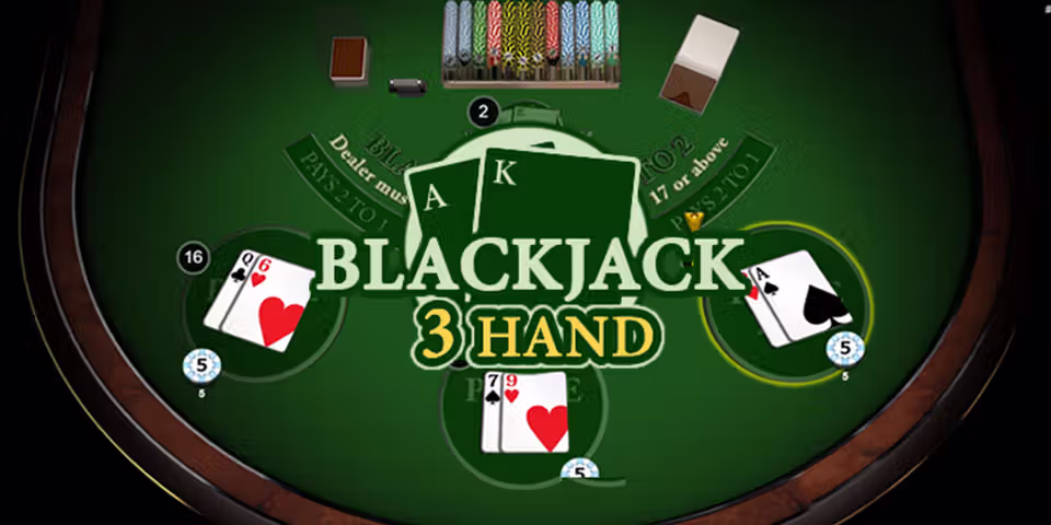 3 Hand Blackjack by Habanero, available for your casino platform