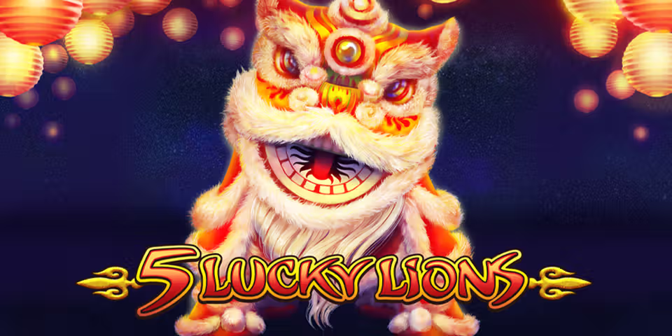 5 Lucky Lions by Habanero, available for your casino platform