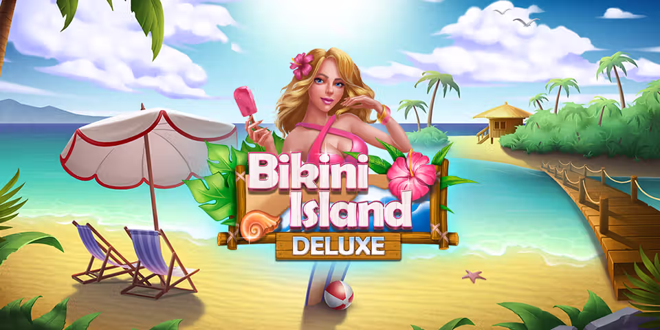 Bikini Island Deluxe by Habanero, available for your casino platform