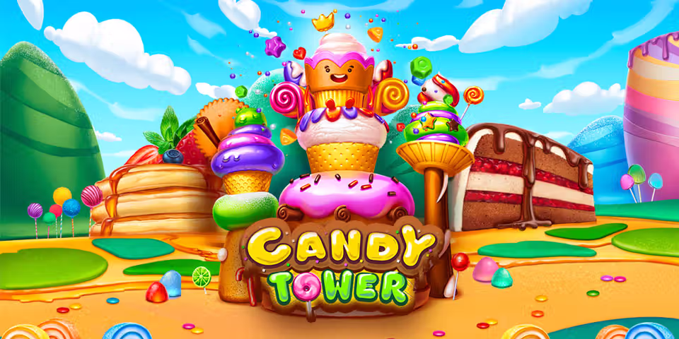 Candy Tower by Habanero, available for your casino platform