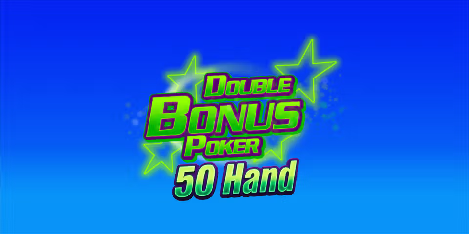 Double Bonus Poker 50 Hand by Habanero, available for your casino platform