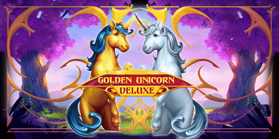 Golden Unicorn Deluxe by Habanero, available for your casino platform