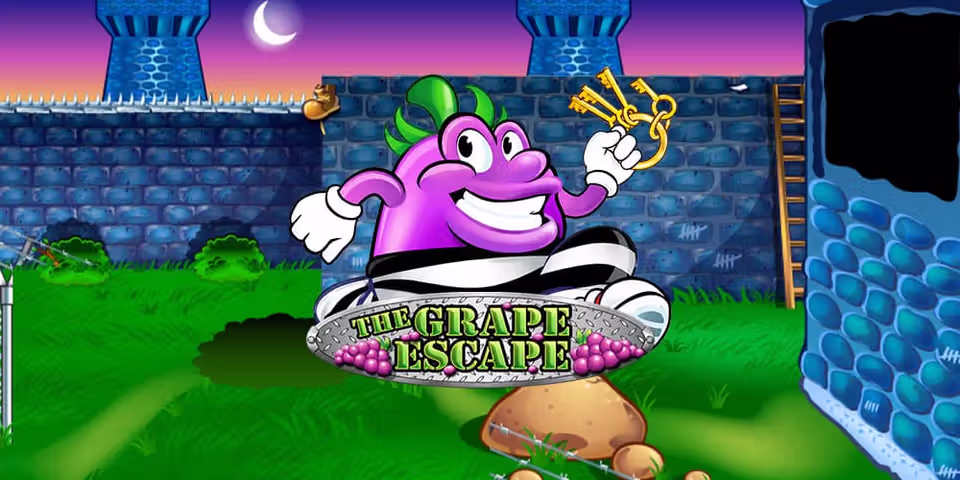 Grape Escape by Habanero, available for your casino platform