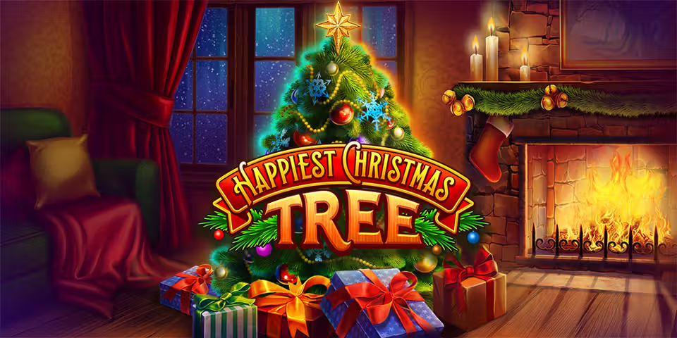 Happiest Christmas Tree by Habanero, available for your casino platform