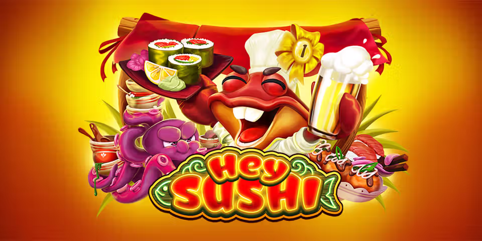 Hey Sushi by Habanero, available for your casino platform